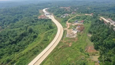 progres Tol Serang Panimbang Banten